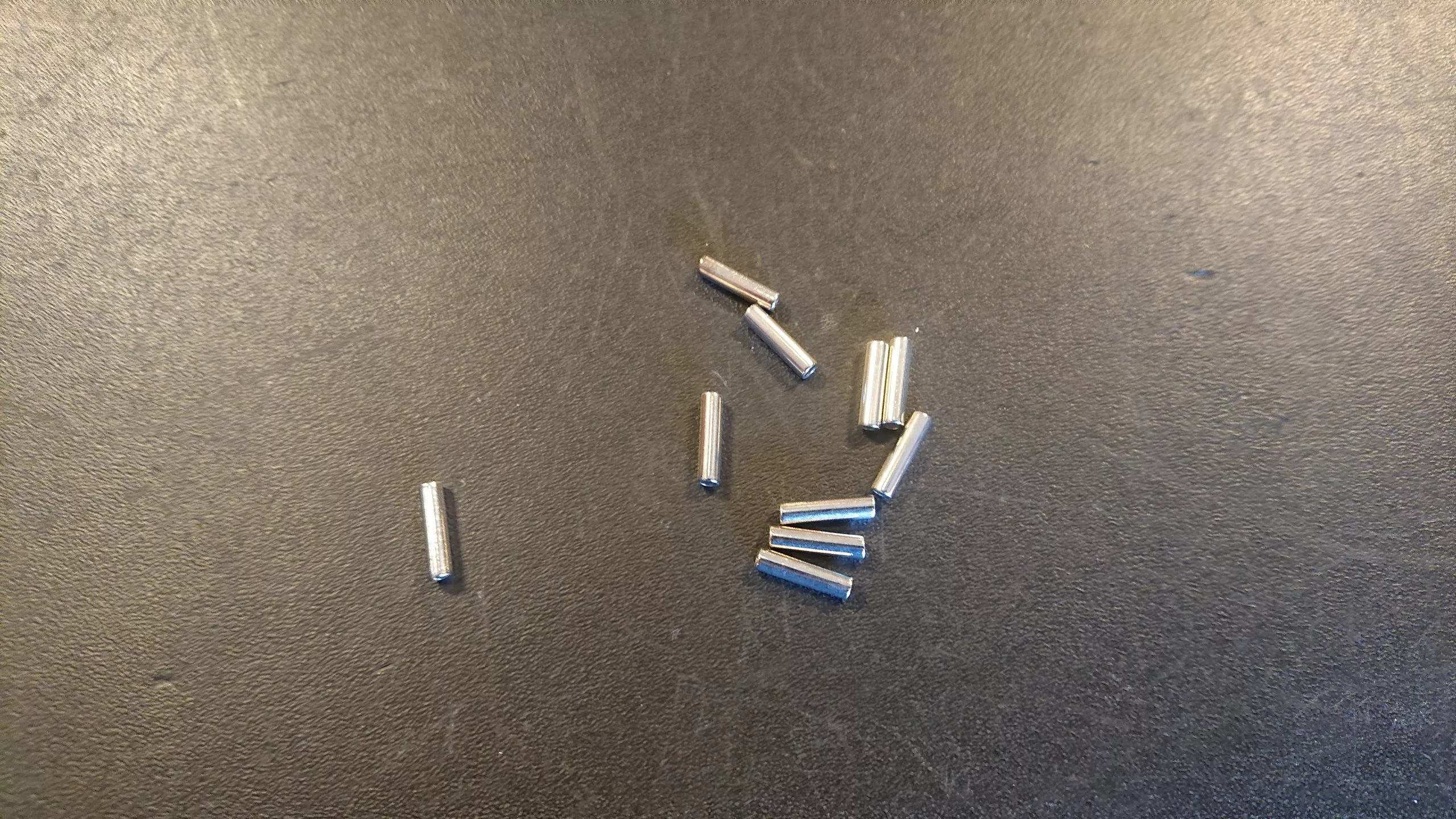 Silver Tubes – 3x13mm 10stk 3 Silver Tubes – 3x13mm 10stk