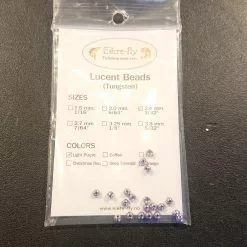 Lucent Beads Tungsten Light Purple 20stk