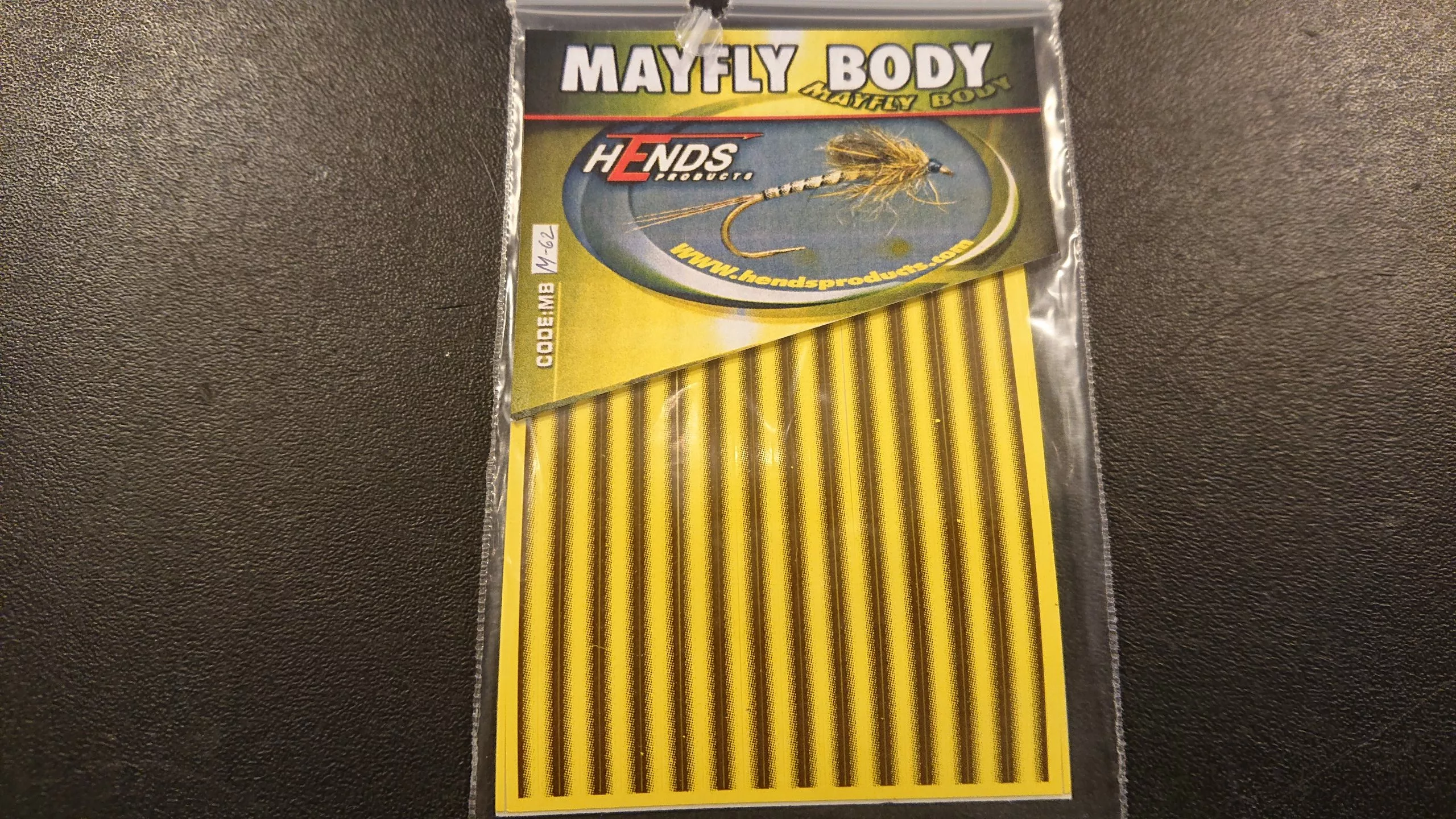 May Fly Body – 62 Yellow/Brown 3 May Fly Body – 62 Yellow/Brown