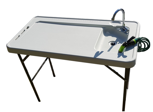 Fiske / Sløye Bord M/vask & Spyleslange