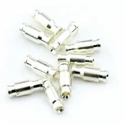 Bottle Tubes Silver 10stk