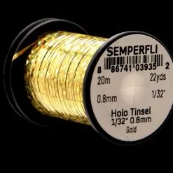 Semperfli Holo Tinsel Gold